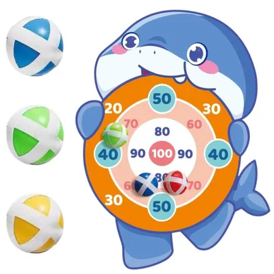 Immagine prodotto di Gioco arcade "Woopie Velcro Dartboard Shark"