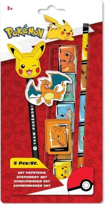 Image de Pokémon - Set d'écriture - 5 pcs.