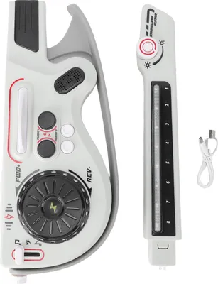 Zdjęcie produktu dla Gitara dla dzieci, zabawka, Bluetooth, wielofunkcyjna, składana, bezprzewodowy instrument muzyczny, biała