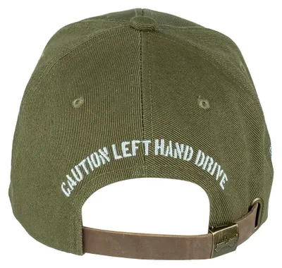 Productafbeelding van Baseballecap Willy Jeep, kleur: olijfgroen