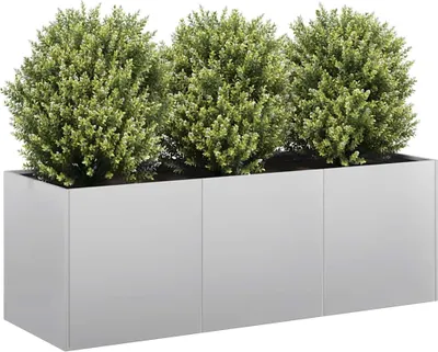 Obrázek produktu pro Maison Exclusive - Květináč 120x40x40 cm Pozinkovaná ocel