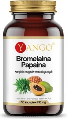 Productafbeelding van Yango Bromelaina Papaina (90 capsules) 6193