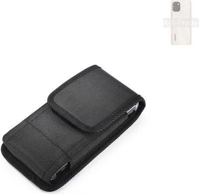 Produktbild von Holster Gürteltasche kompatibel mit UMIDIGI Power 7S Holster Gürtel Tasche wasserabweisend Handy Hülle Schutz Hülle Outdoor schwarz K-S-Trade