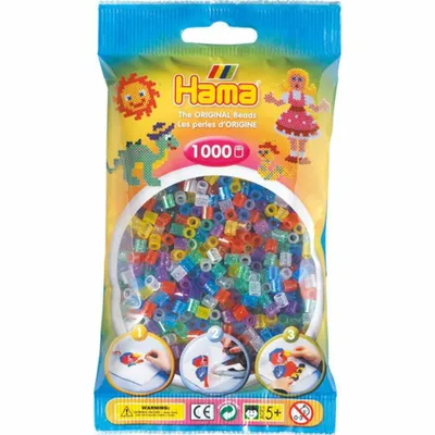 Produktbild von Hama-Perlen Glitter 1000Stück, 1Beutel