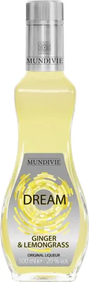 Image de Likér Mundivie, saveur gingembre et citronnelle, 500 ml | liqueur