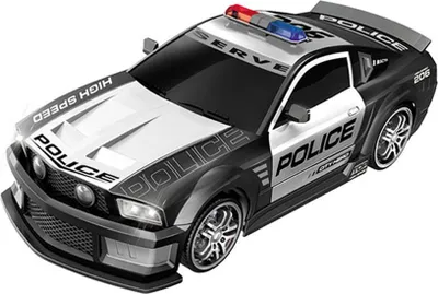 Obrázok produktu pre 1/12 2,4 GHz Super Rýchla polícia RC Car Toy s svetlami Trvanlivé Chase Drift vozidla chlapca