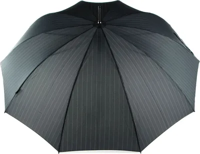 Produktbild von Knirps Stockregenschirm Regenschirm T.771 Long Automatic Men's Prints Stripe schwarz