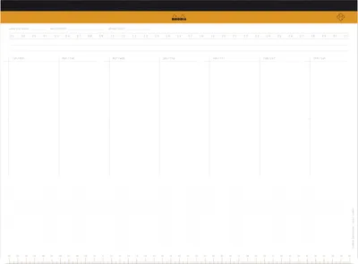 Produktbild von RHODIA Papier-Schreibunterlage RHODIATIME DIN A3+ 60 Blatt
