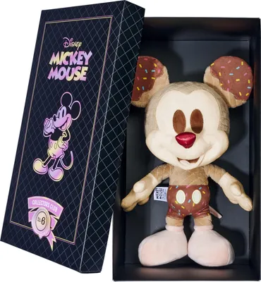 Imagen del producto de Simba 6315870311 - Helado de Disney Mickey Mouse, peluche coleccionable en caja de regalo, número 6 de una colección de 12, exclusivo de Amazon, figura de peluche de 35 cm, artículo de colección, adecuado para a partir de los primeros meses de vida