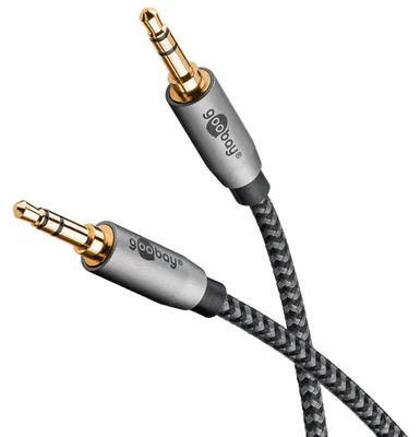 Produktbild von Audio Verbindungskabel AUX, 3,5 mm stereo, 2 m