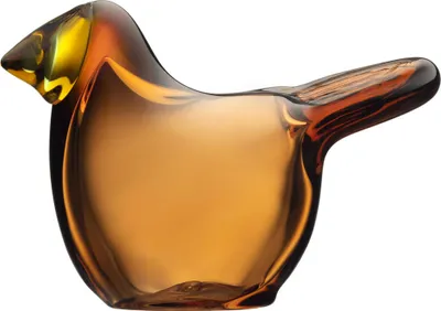 Produktbild von iittala Birds by Toikka - Fliegenschnäpper, Kupfer/Gelb