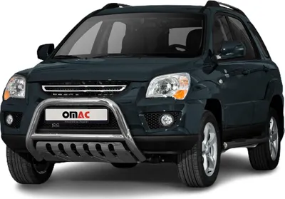 Obrázek produktu pro Ochranná lišta předního nárazníku pro Kia Sportage 2008-2010 s ABE nerezová ocel stříbrná