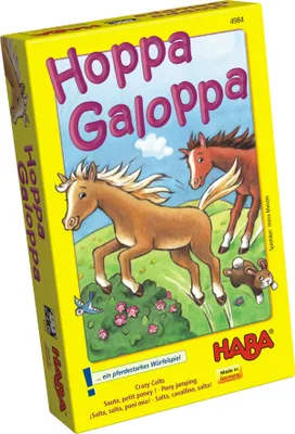 Produktbild von HABA Hoppa Galoppa, Würfelspiel, Kinderspiel, Würfel Spiel, Spiele, Spielzeug, 4984