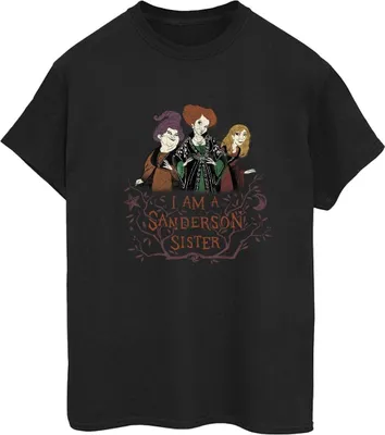 Produktbild von Disney - "Hocus Pocus Sanderson Sister" T-Shirt für Damen BI20149 (L) (Schwarz)