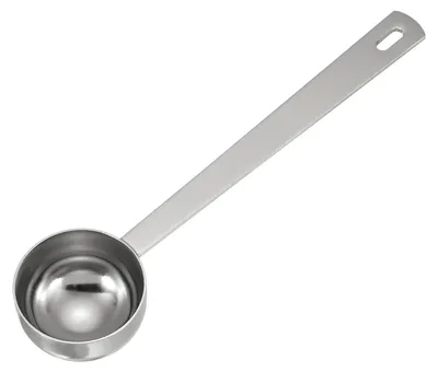 Messlöffel 20 ml, Edelstahl, lang, silber