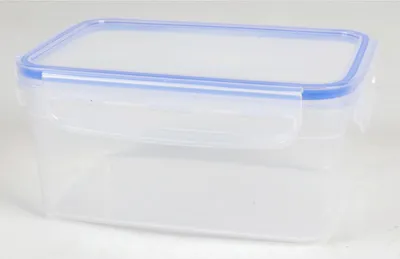 Produktbild von Frischhaltedose 1,1L mit Klickverschluss | Luftdichte Aufbewahrungsdose aus Kunststoff | BPA-frei, spülmaschinen- & mikrowellengeeignet