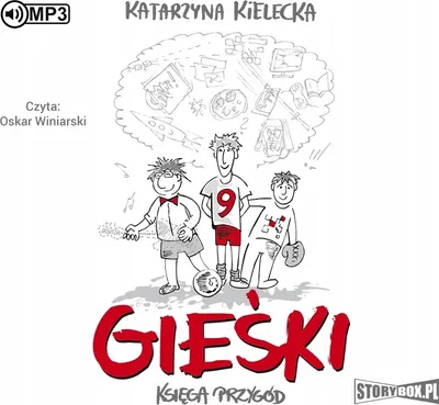 Zdjęcie produktu dla CD MP3 Gieśki. Księga przygód