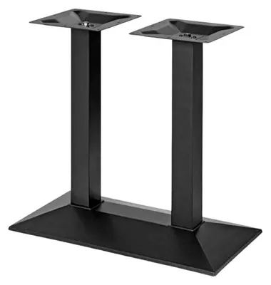 Image de Pied de table en ACIER Noir pour Interieur