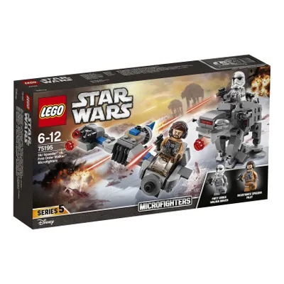 Obrázek produktu pro LEGO Star Wars Ski Speeder vs. First Order Walker Microfighters, Sada na stavění, 6 rok/roky, 216 kusů, 217 g