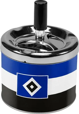 Produktbild von Hamburger SV HSV Windaschenbecher Blau-Weiß-Schwarz