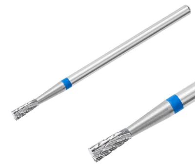 Produktbild von Hartmetallfräser Fräseraufsatz Bohrer Winkel Normal Schleifer Maniküre (blauer Ring)