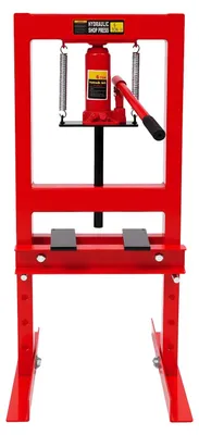Immagine prodotto di Pressa idraulica, comando manuale, elevata capacità di pressione, rosso