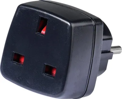 Produktbild von Reisestecker Großbritannien, Buchse - Schuko Stecker (28693)