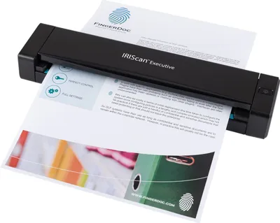 Productafbeelding van IRISCan Executive 4 Duplex-documentenscanner, mobiele scanner met automatische papierinvoer