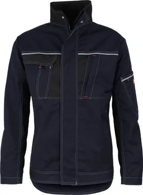 Produktbild von beb HANDWERK Herren Bundjacke INFLAME Polyestermix Blau/Schwarz 98