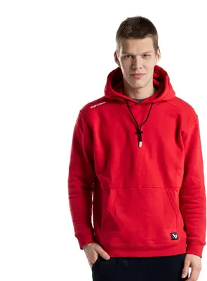 Produktbild von BAUER TEAM HOODIE ULTIMATE - SR.. 23, Größe:L, Farbe:rot