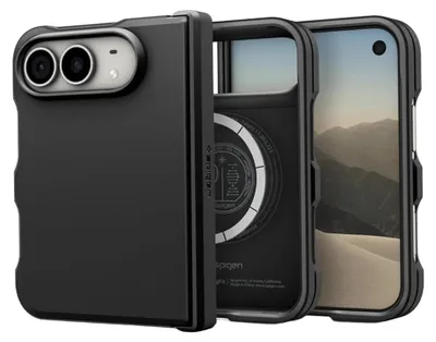 Productafbeelding van Spigen Tough Armor Backcover MagSafe voor de Apple iPhone Duo - Black