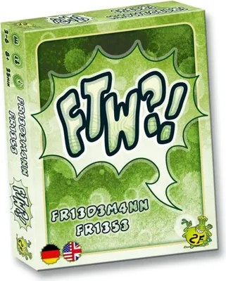 Produktbild von Kartenspiel Ftw?! Stichspiel für 2-6 Spieler, einfache Regeln, knifflig ab 8 Jahren