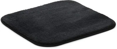 Produktbild von Gözze Badteppich Rio Premium schwarz WC-Vorleger mit Ausschnitt 45 x 50cm