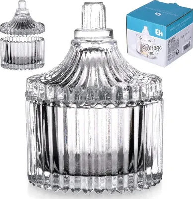 Produktbild von Zuckerdose Glas Zuckerdose Zuckerbehälter klein 80ml EXCELLENT HOUSEWARE 139430