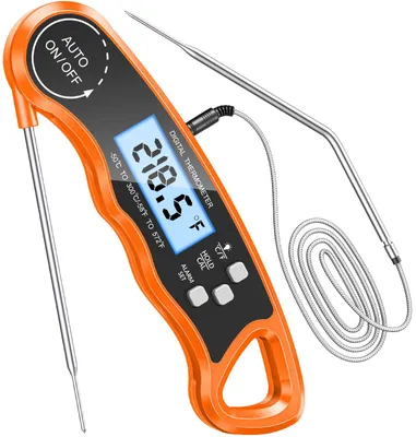 Digitales Fleischthermometer mit 2 Sonden, -50 bis 300 °C