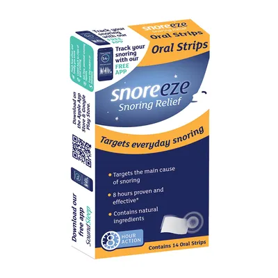Image de Snoreeze Oral Strips (14 pièces)