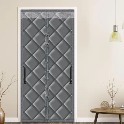 Immagine prodotto di LALAGO Tenda termoretraente magnetica per porte, 70 x 200 cm, tenda termoretraente, tenda termica, protezione dal freddo, tenda termica per porte, tenda termica magnetica contro freddo e caldo, protezione