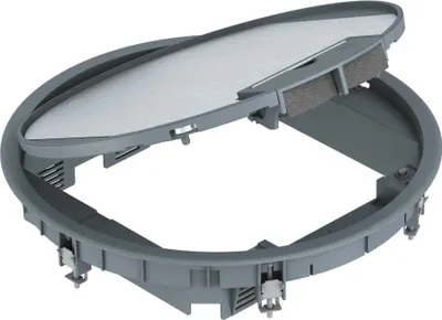 Obrázek produktu pro OBO Bettermann Geräteeinsatz GESR9U 30331A6 eisengrau (7405528)