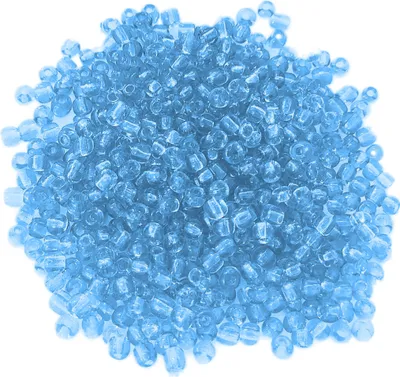 Image de Perles en verre - Type 'Rocailles' - 400 pièces - 4 mm - Turquoise clair