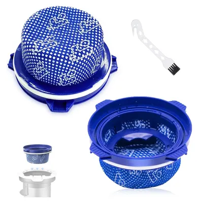 Produktbild von 2 Stück Filter Zubehör für Samsung Jet 90 pet extra /90 Complete /75 Complete /75 pet/Jet 75 /Jet 70 /Jet 60 Staubsauger, Waschbares Filter Ersatzteile, Ersetzen Teile-Nr. DJ97-02649A