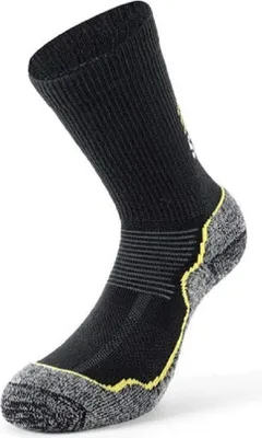 Produktbild von LENZ Staff Worker Four Seasons Socken, 39-42, schwarz-grau, Uni, 1 Paar, 484-17