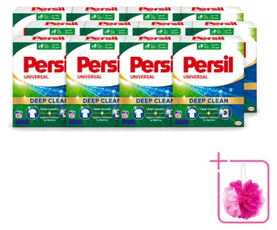 Produktbild von 12 x Persil Universal Waschpulver für weiße Wäsche - Sparpackung - 12 Stücke