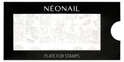 Image de NEONAIL, Plaque de stamping 09 - Plaque de stamping - Plaque de motifs - Nail art - Ongles