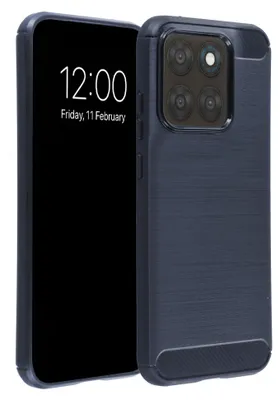 Productafbeelding van imoshion Brushed Backcover voor de Motorola Moto G77 - Donkerblauw