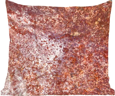 Produktbild von MuchoWow® Zierkissen Sofakissen Wohnzimmer Dekokissen 40x40 cm Rost - Braun - Bronze - Foto Kissen - Schlafzimmer Dekoration