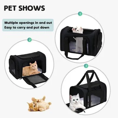 Produktbild von Famanu Transportbox für kleine Haustiere - 50 x 34 x 34 cm