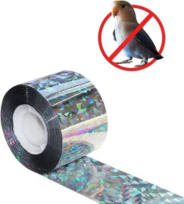 Obrázok produktu pre Sieť proti vtákom do exteriéru, dĺžka 80 m, šírka 48 cm, pre domy a záhrady