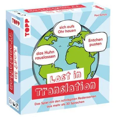 Obrázek produktu pro Lost in Translation - Das Spiel mit den schrägsten Redensarten aus mehr als 30 Sprachen