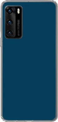 Produktbild von MuchoWow® Handyhülle Schutzhülle Hülle für Telefoonhoesje Huawei P40 Indigo - Palette - Farben Silikon Softcase Handy Hülle - Handytasche
