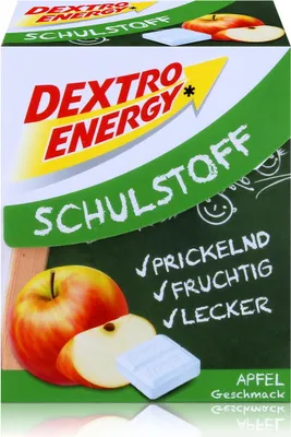 Produktbild von Dextro Energy Schulstoff Traubenzucker Apfel Geschmack 50g (1er Pack)